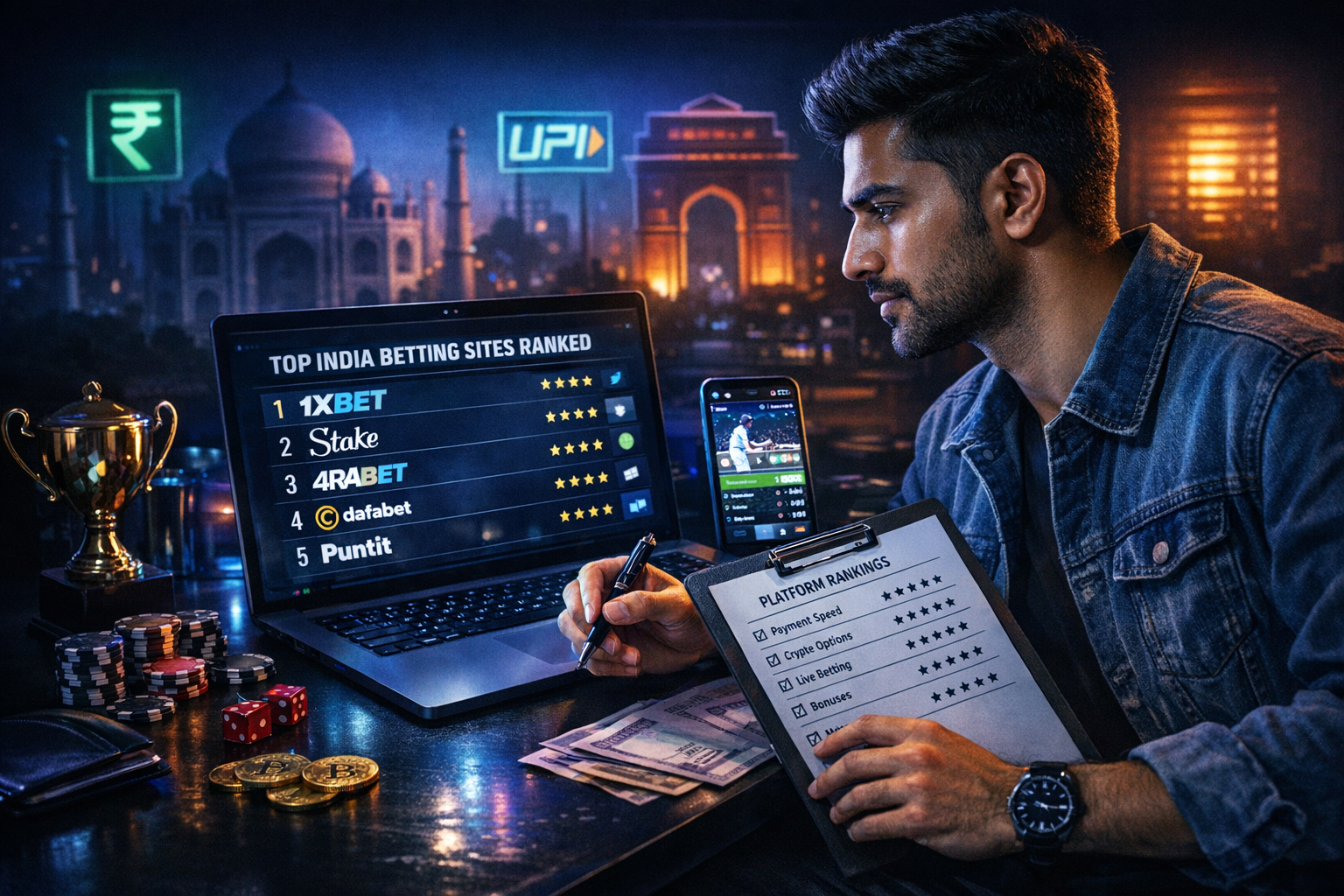 Experts Rank India's Leading Online Betting Platforms for Key Features