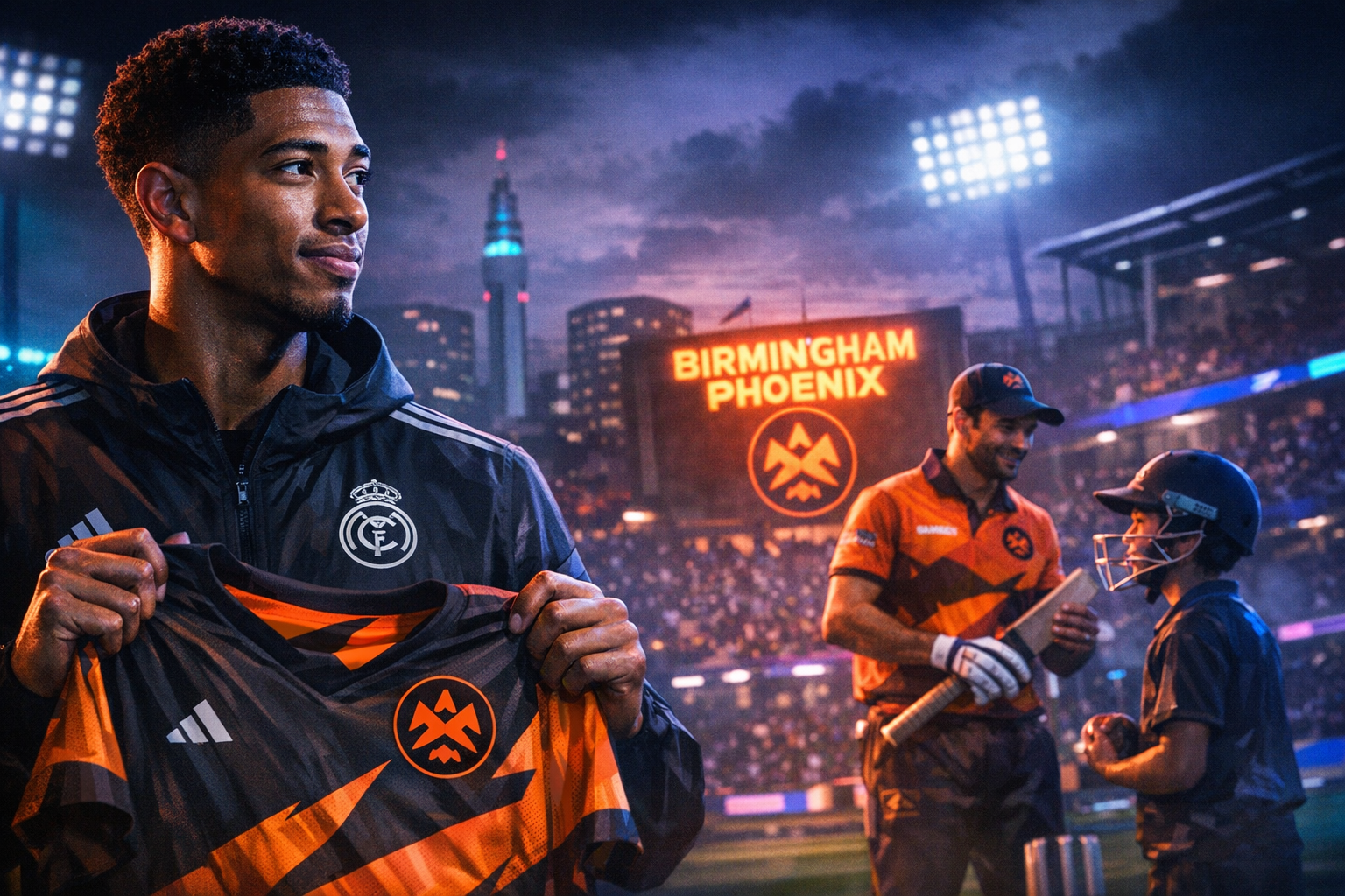 Jude Bellingham Acquires Minority Stake in Birmingham Phoenix Cricket Franchise